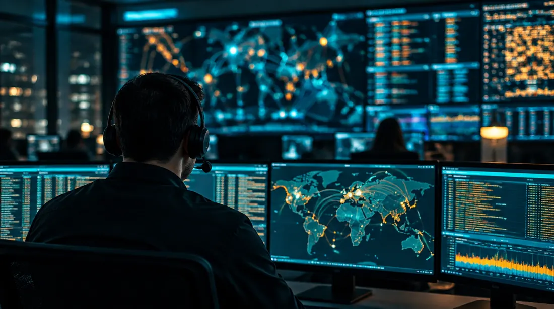 AI-generated illustration for: Microsoft: AI tips the cyber edge to attackers; exploit-to-weapon now under 24 hours